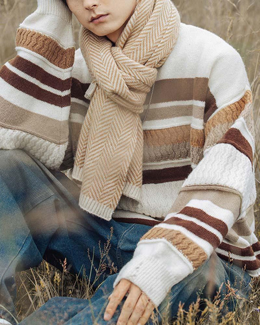 In To The Nature Stripes Sweater