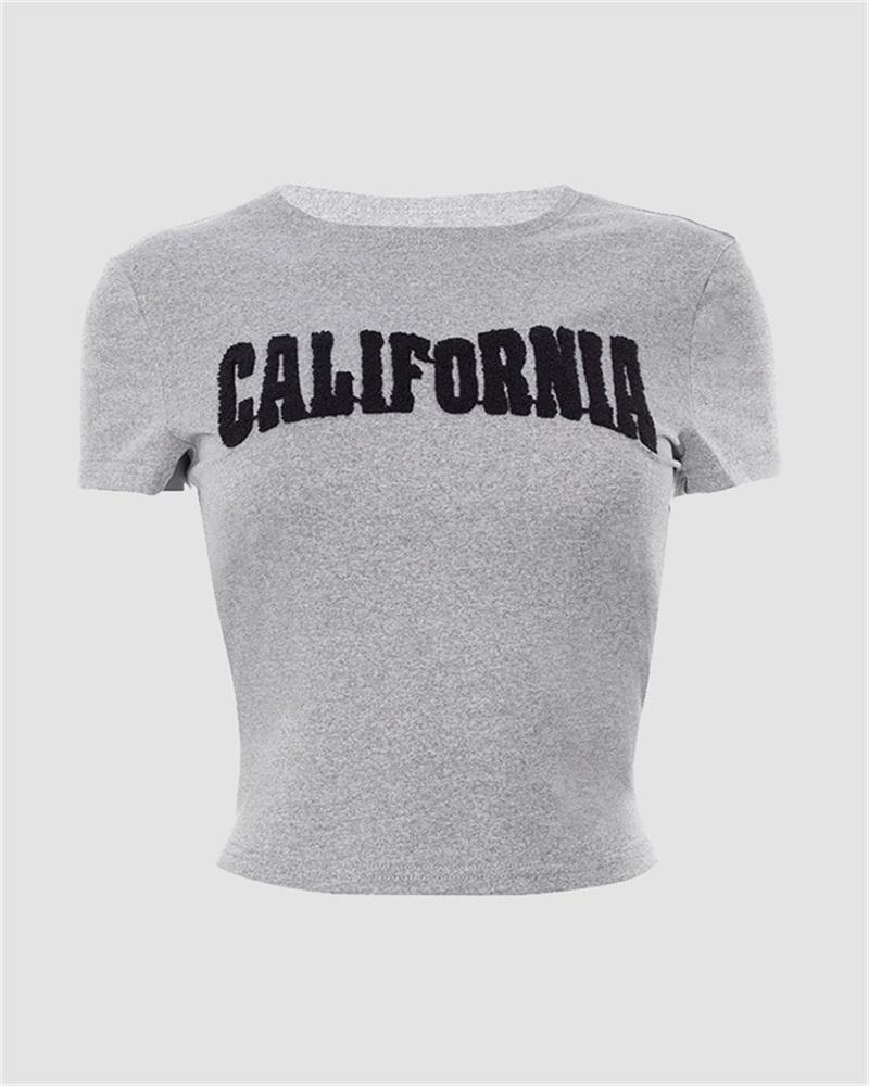 California Crop T-Shirt