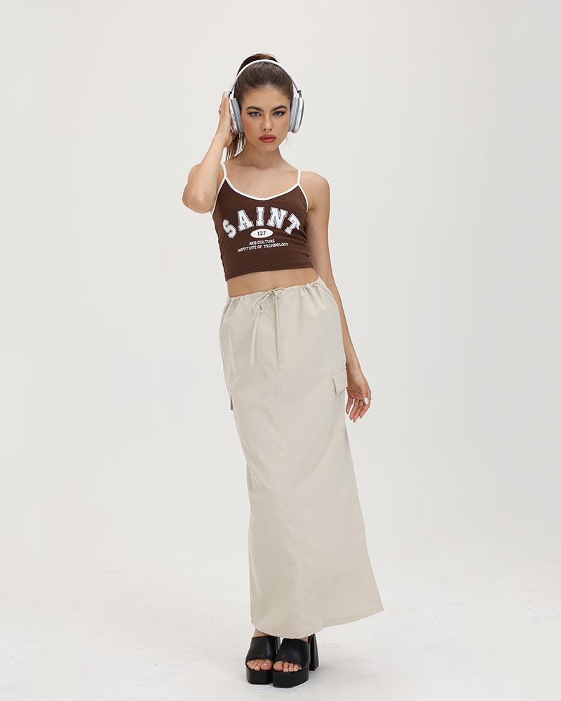 Find Your Heart Cargo Skirt