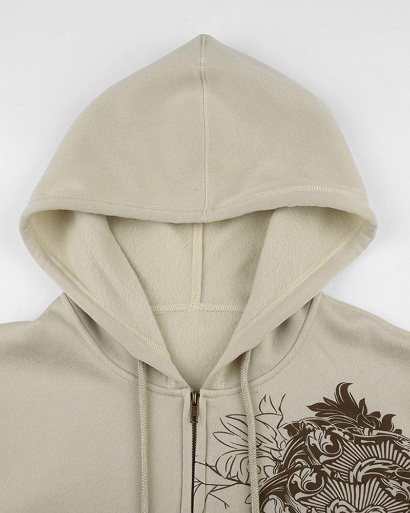 Aesthetic Zip Up Hoodie