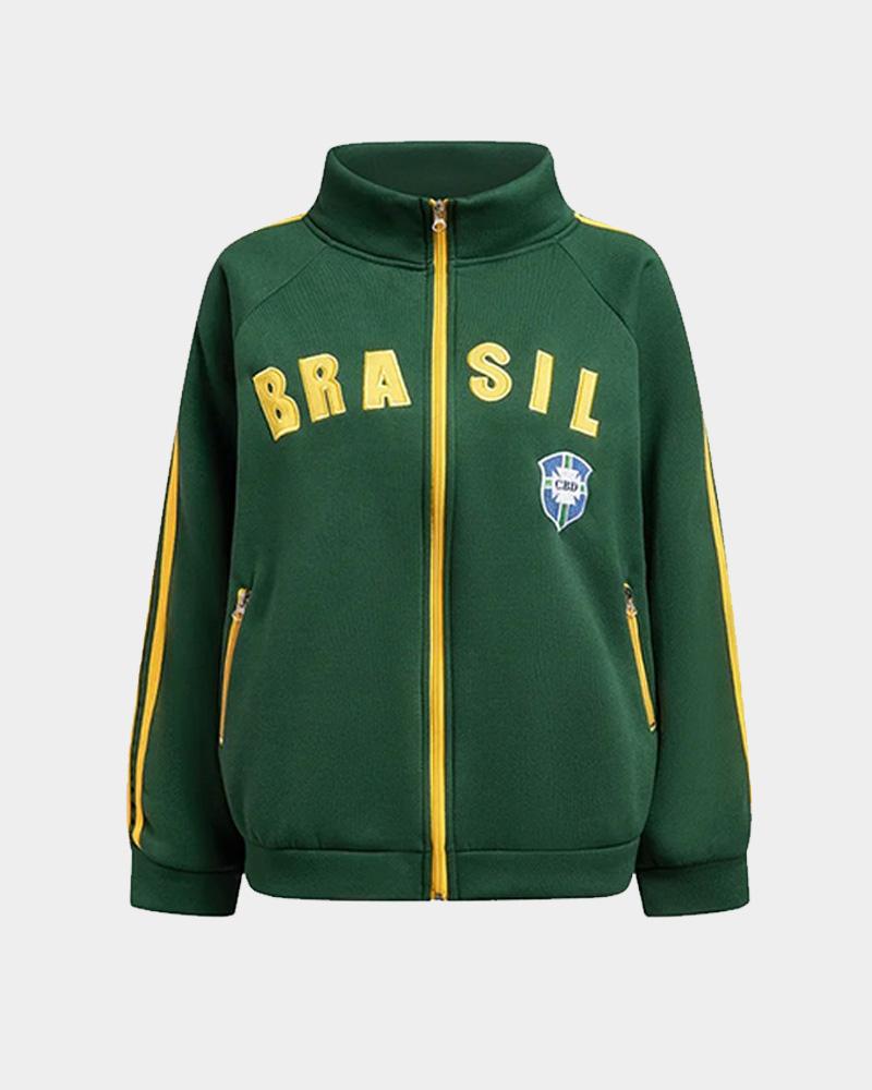 Brasil Sport Zip Jumper