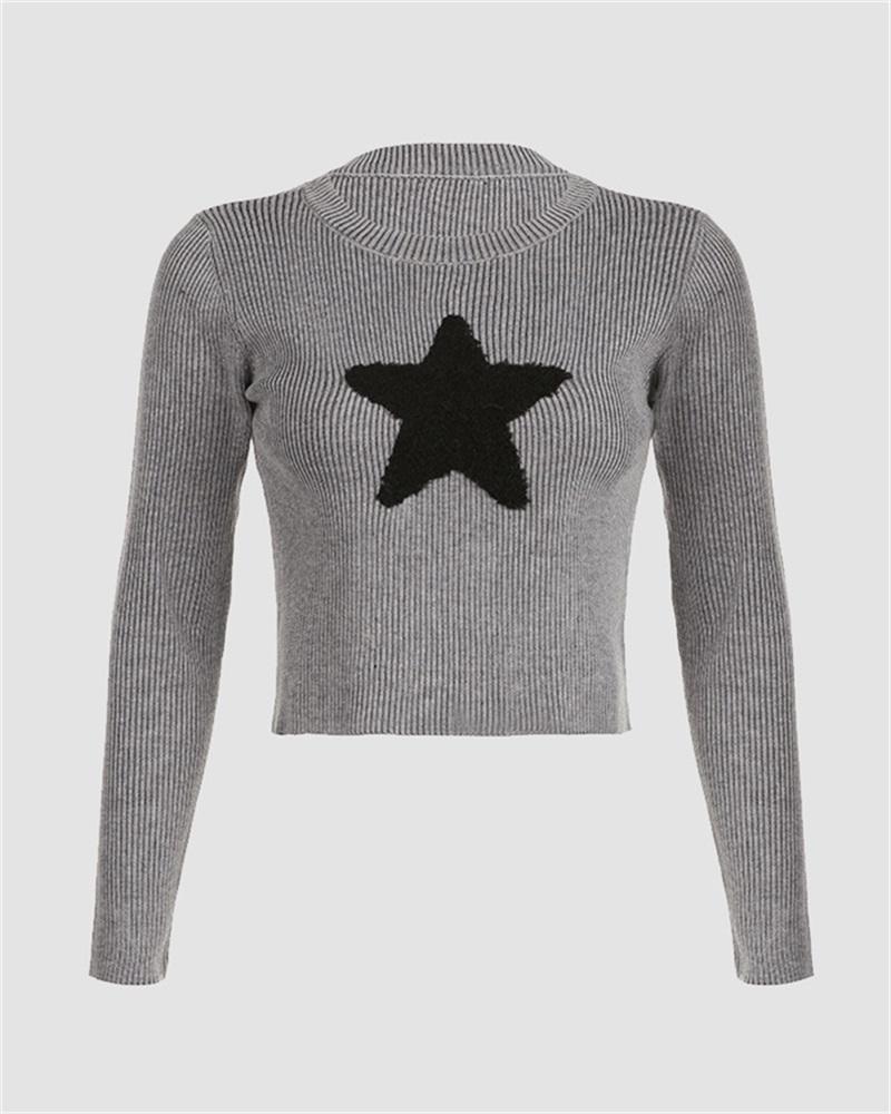 Hilllbourg Ribbed Star Top