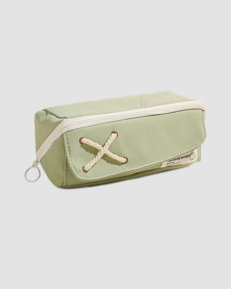 Cross Knot Pencil Case