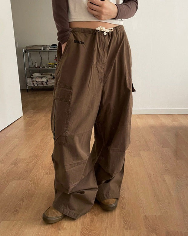 Rubble Town Oversized Cargo Pants