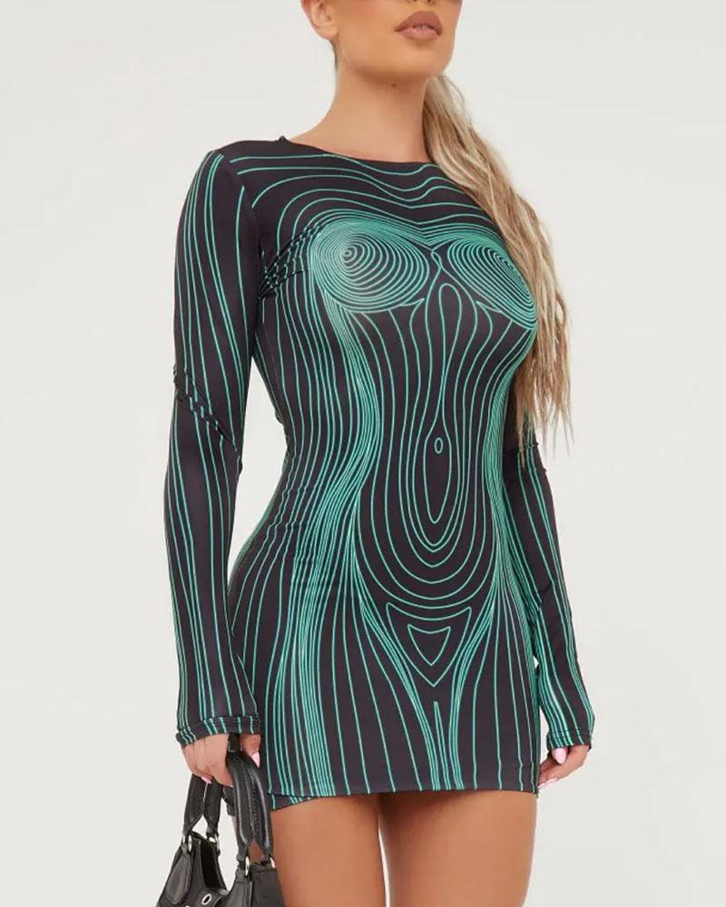 Twin Peaks Bodycon Dress