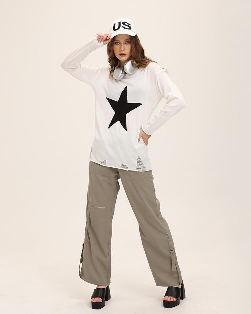 Artificer Graphic Star Knit Sweater