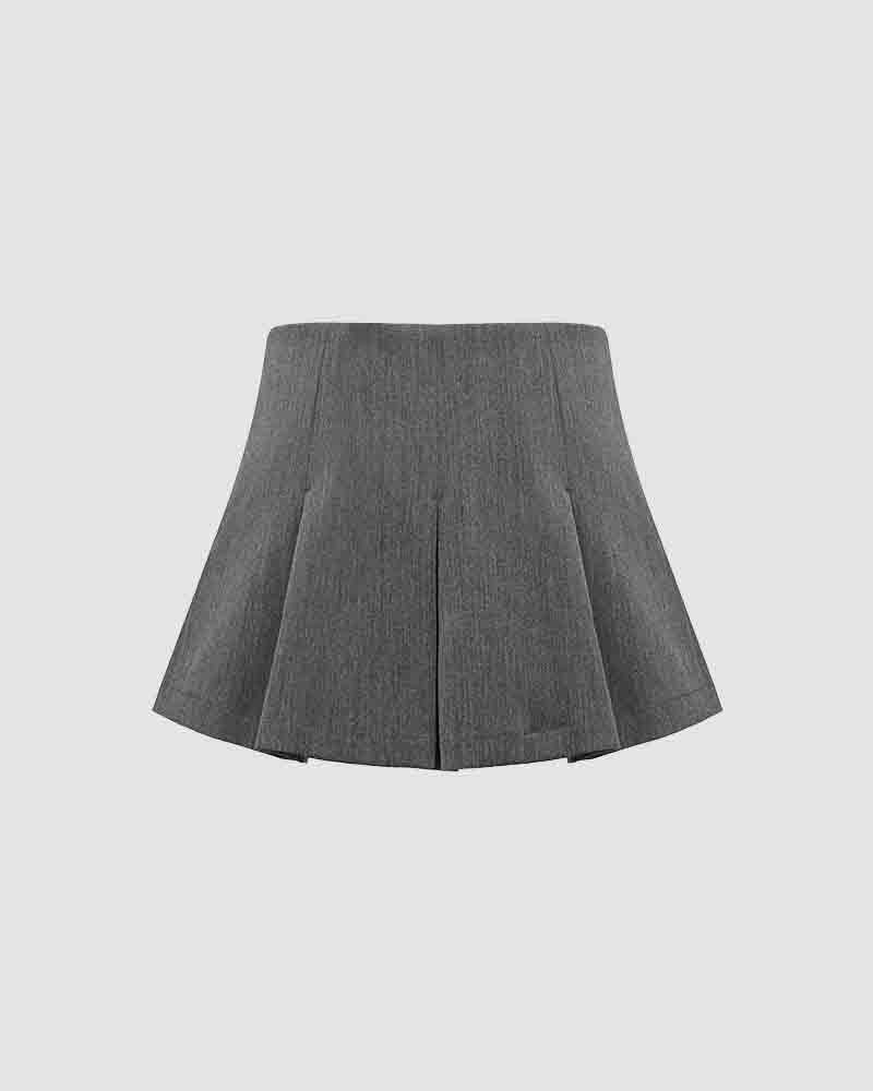 Hillsmouth Mini Pleated Skirt