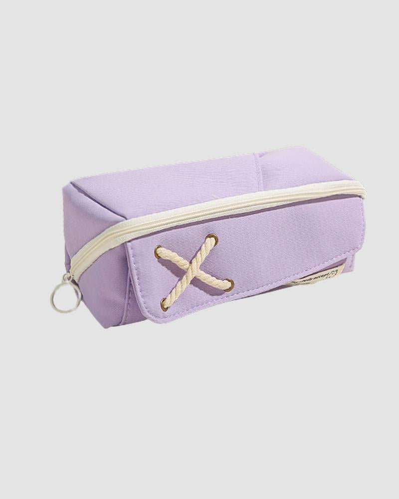 Cross Knot Pencil Case