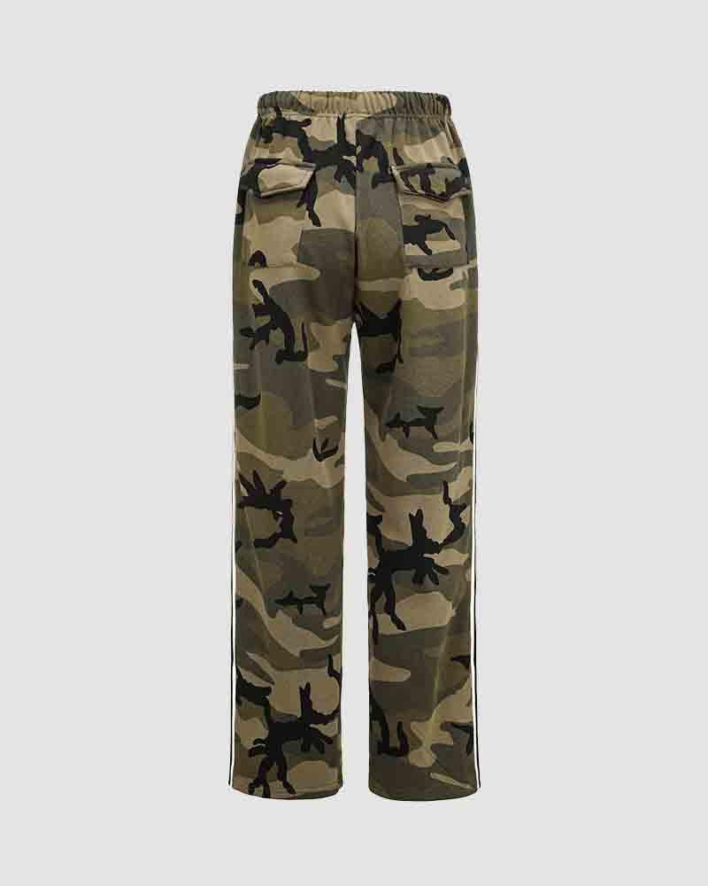 Diskhacker Camo Track Pants