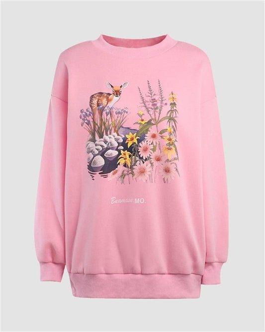 Floral Garden Sweatshirt