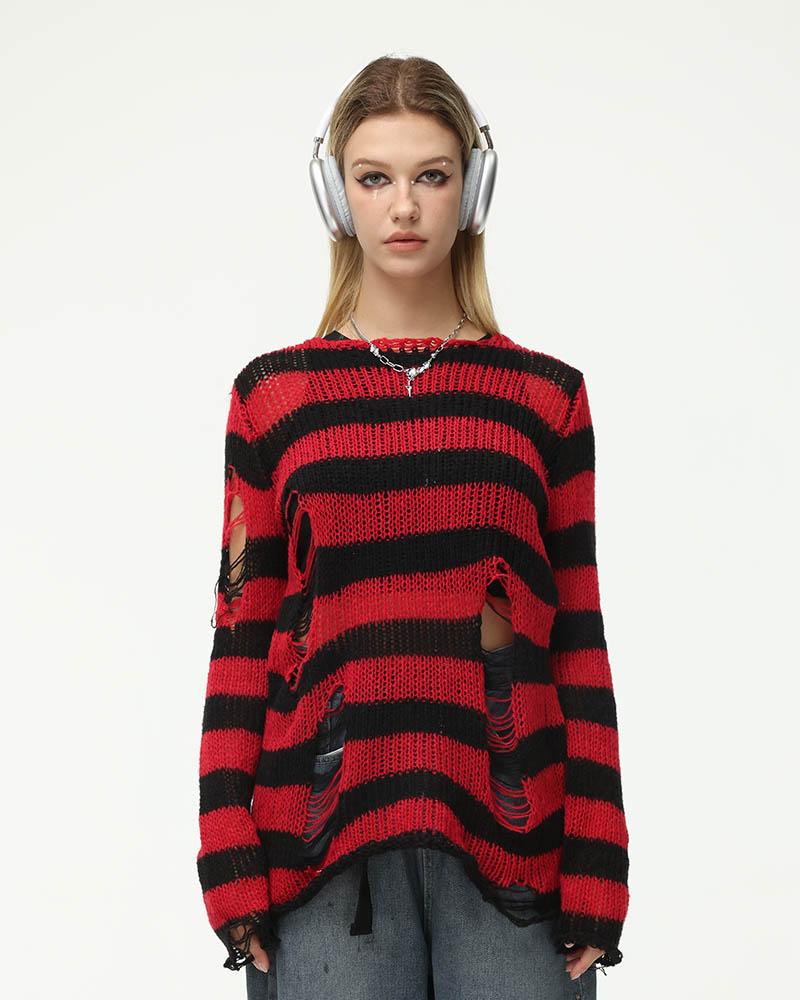 Congeniator Menace Striped Sweater