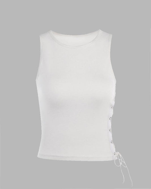 Galea Shoelace Tank Top