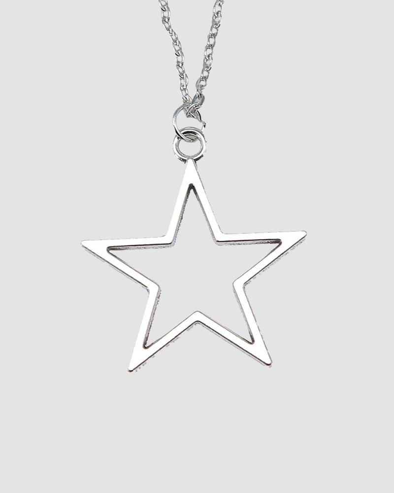 Silver Star Necklace