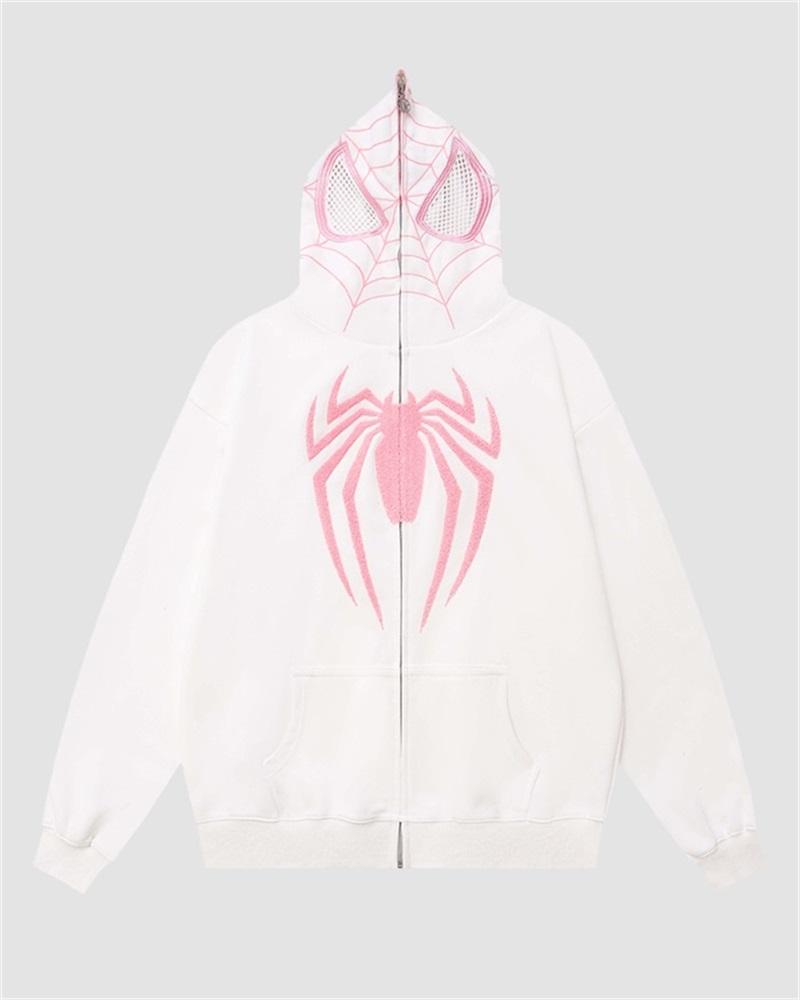 Spider Towel Embroidered Hoodie