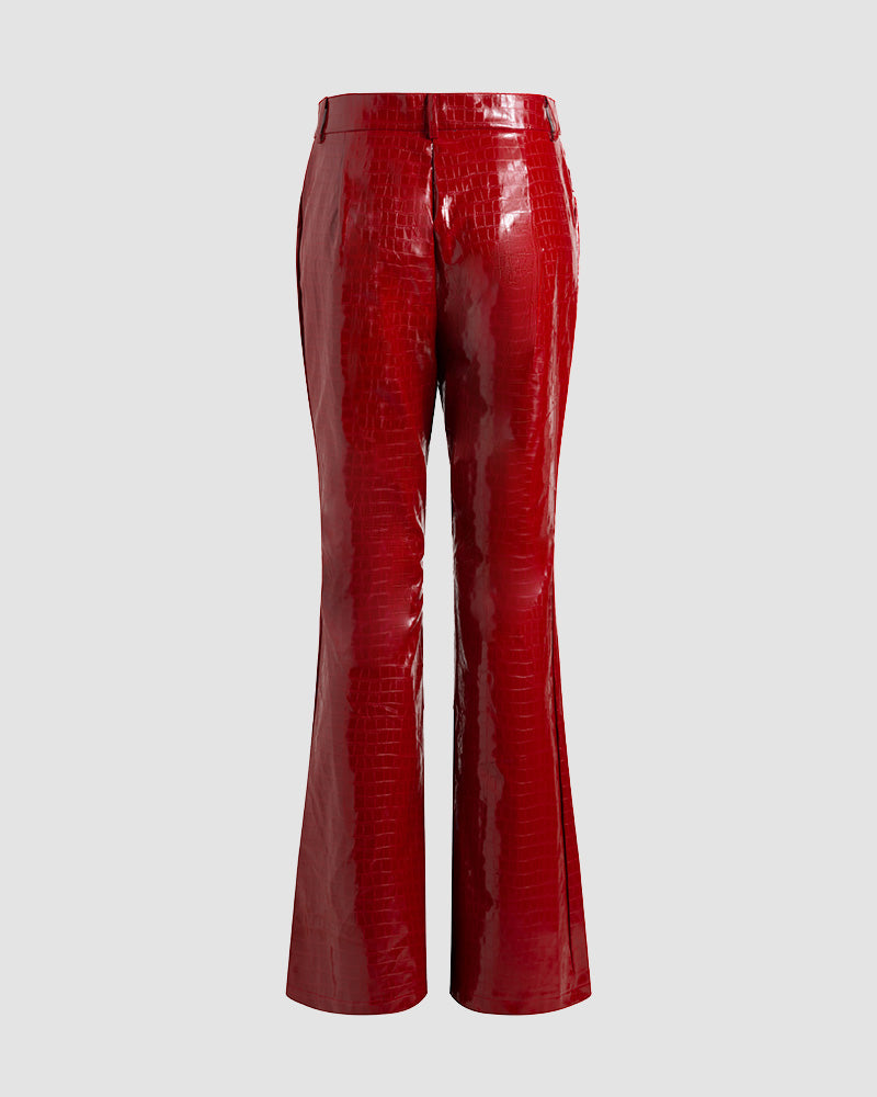 Red Herring PU Pants