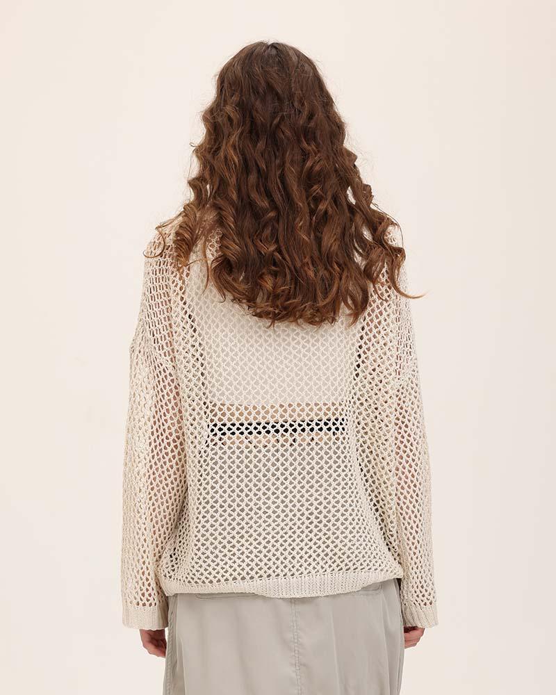 Juniper Eyelet Mesh Top