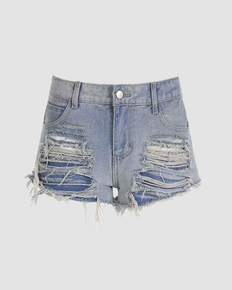 Flintsurge Micro Denim Shorts