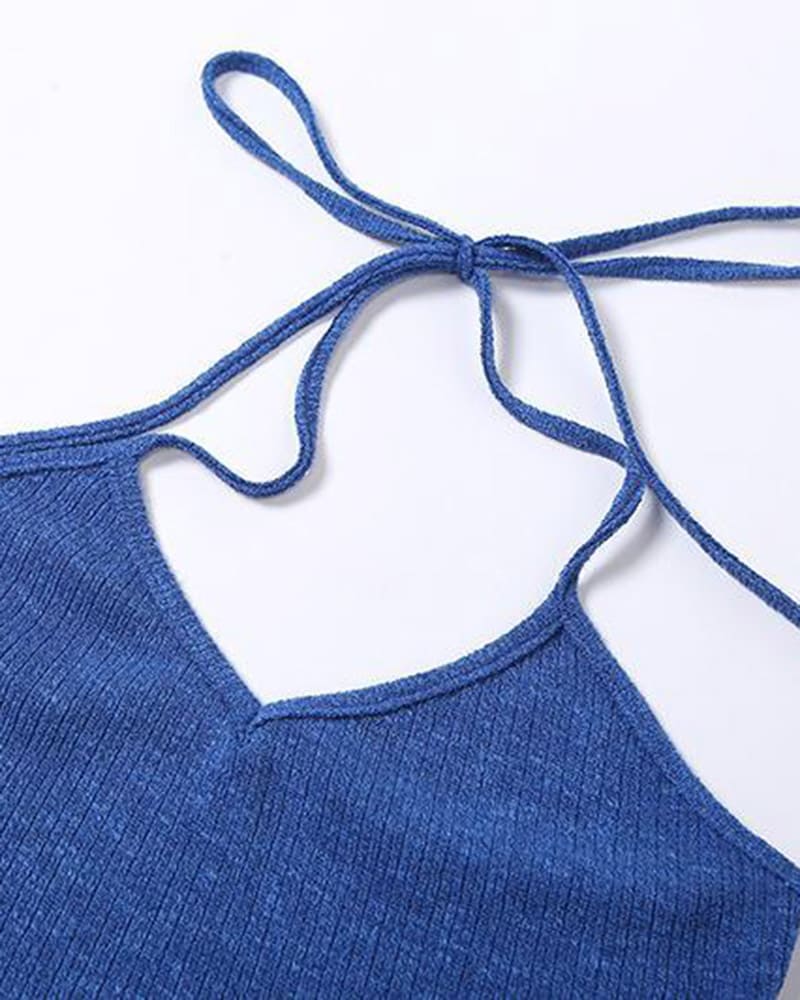 Cross My Heart Halter Top