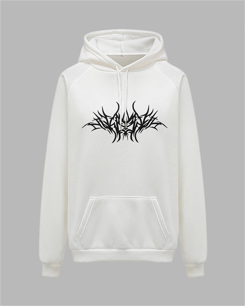 Grunge Letters Hoodie