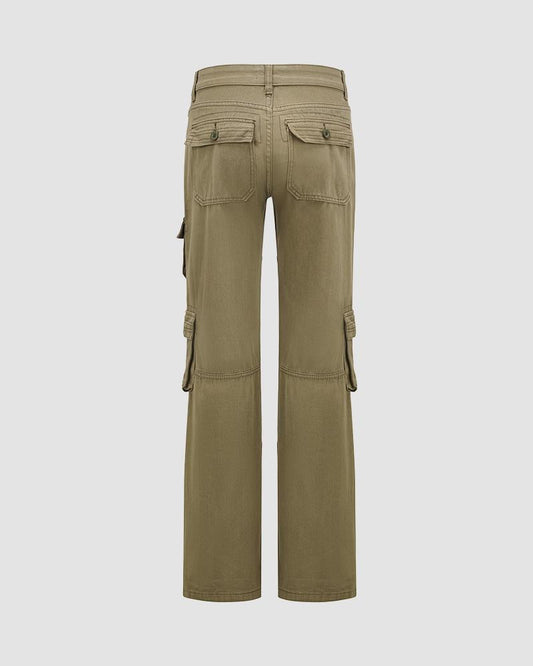 Wilderness Flame Belted Cargo Pants