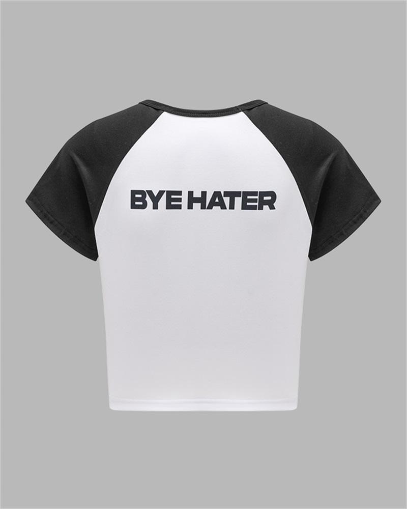 Hi Hater Short Sleeve Raglan T-Shirt