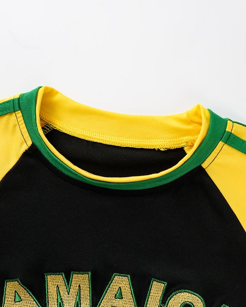 Jamaica Raglan Sporty Top