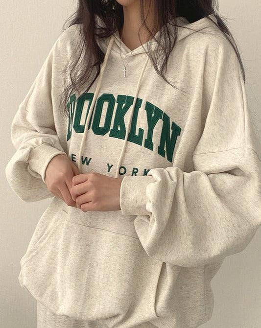 Brooklyn Retro Casual Hoodie