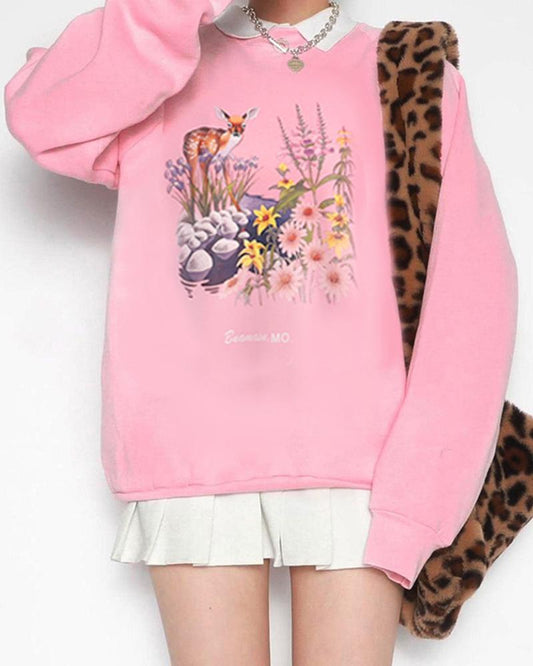 Floral Garden Sweatshirt