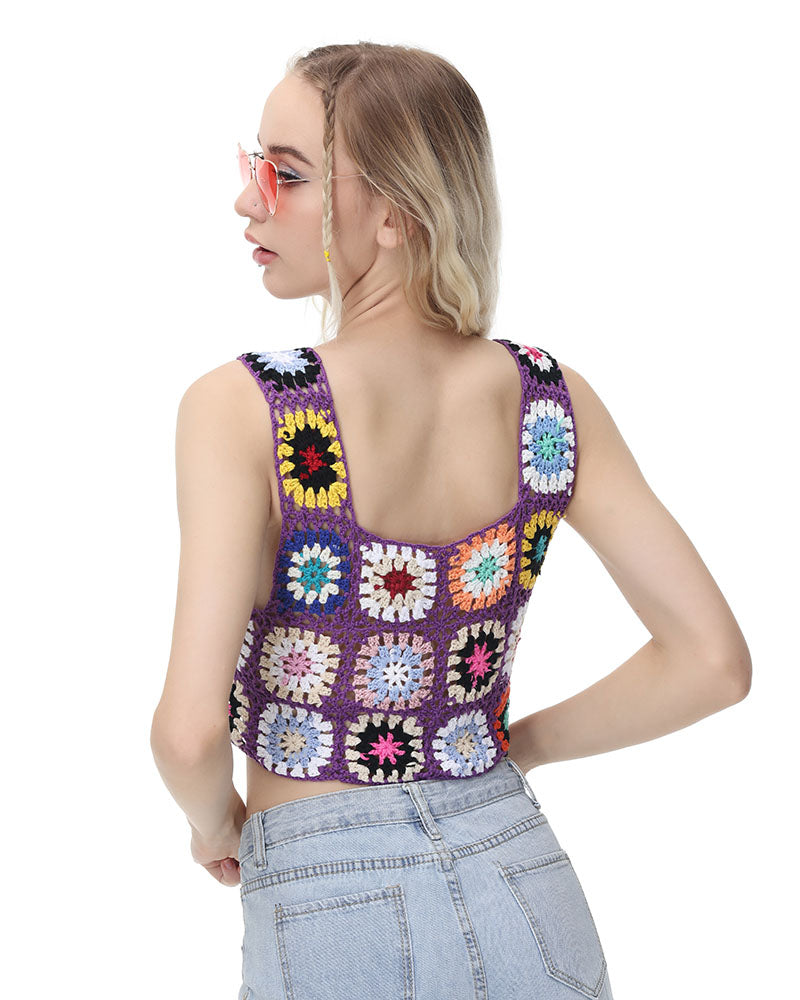 Crochet Radiant Flora Top