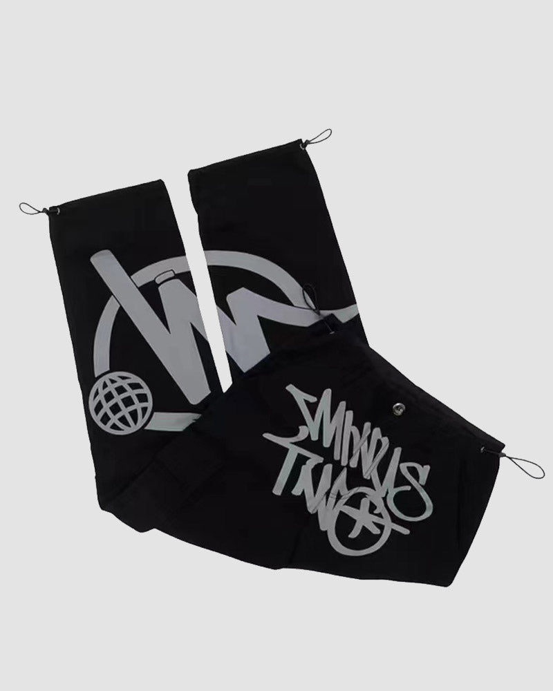 Viridian Graffitti Spray Pants