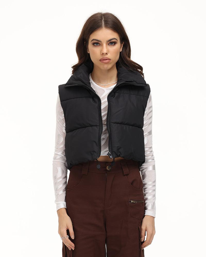 Greenwich Cropped Puffer Jacket