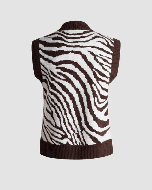 Zebra Absolute Sweater Vest