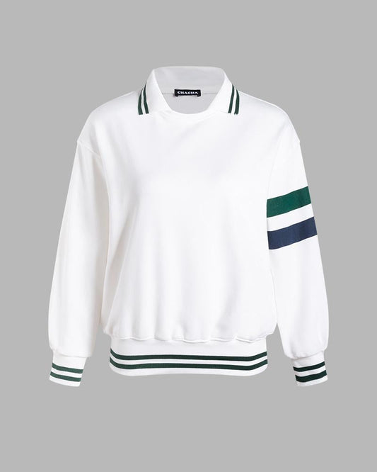 Tennis Aura Polo Sweater