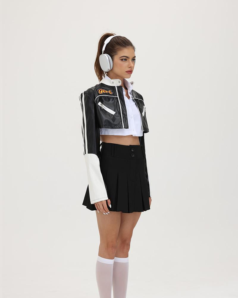 Cropped Racergirl Jacket