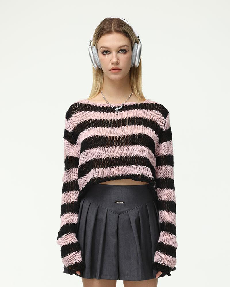 Coggler Striped Knit Jumper