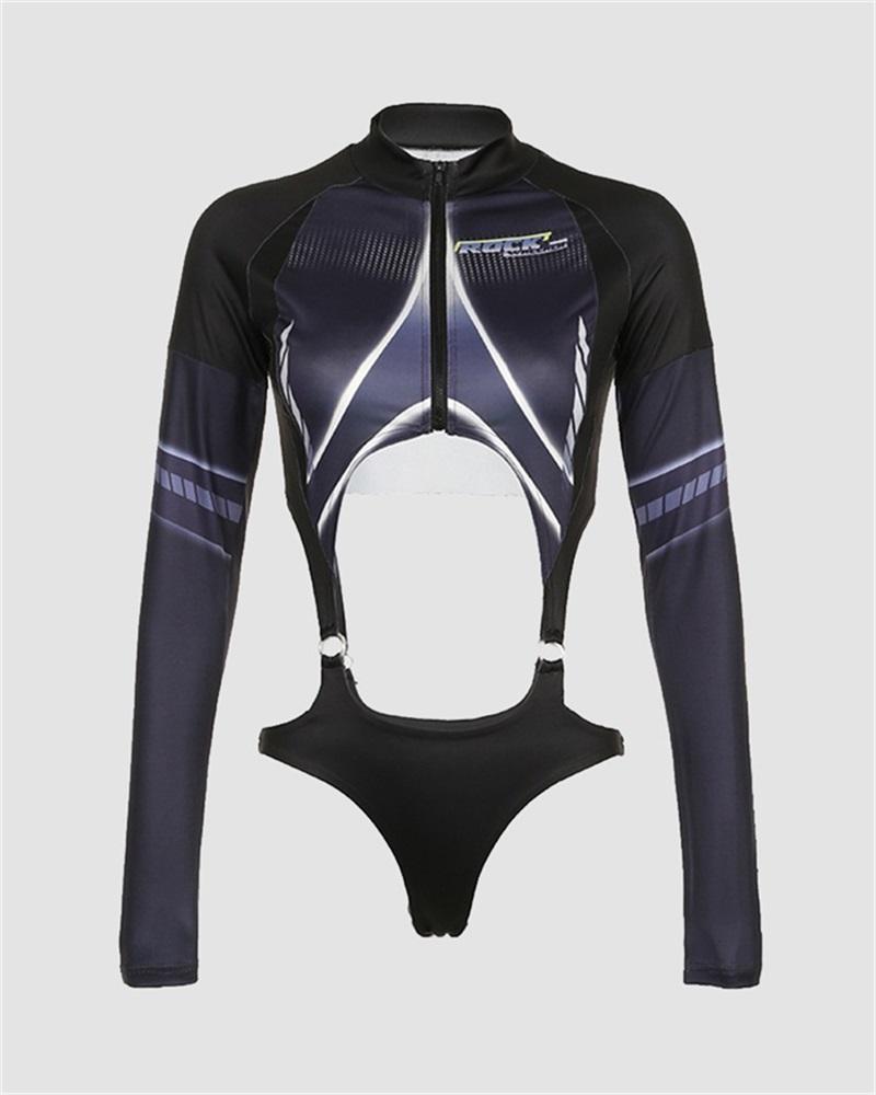 Rings Connecting Racer Bodysuit