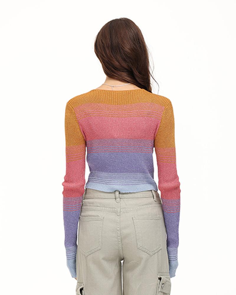 Seaborne Sunset Knit Cardigan