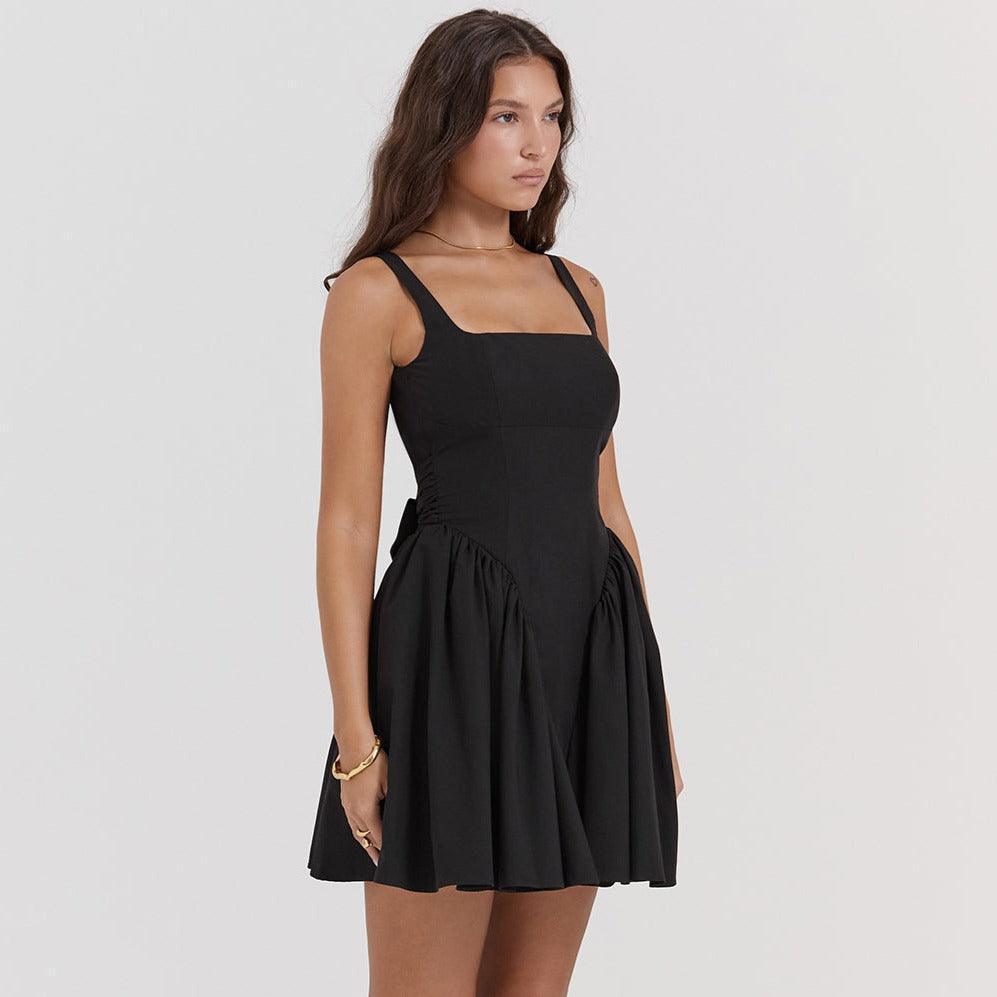 Enjoy The Love Oversized Bow Mini Dress