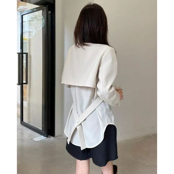 The Cordelia Two Piece Long Sleeve Shirt Blouse