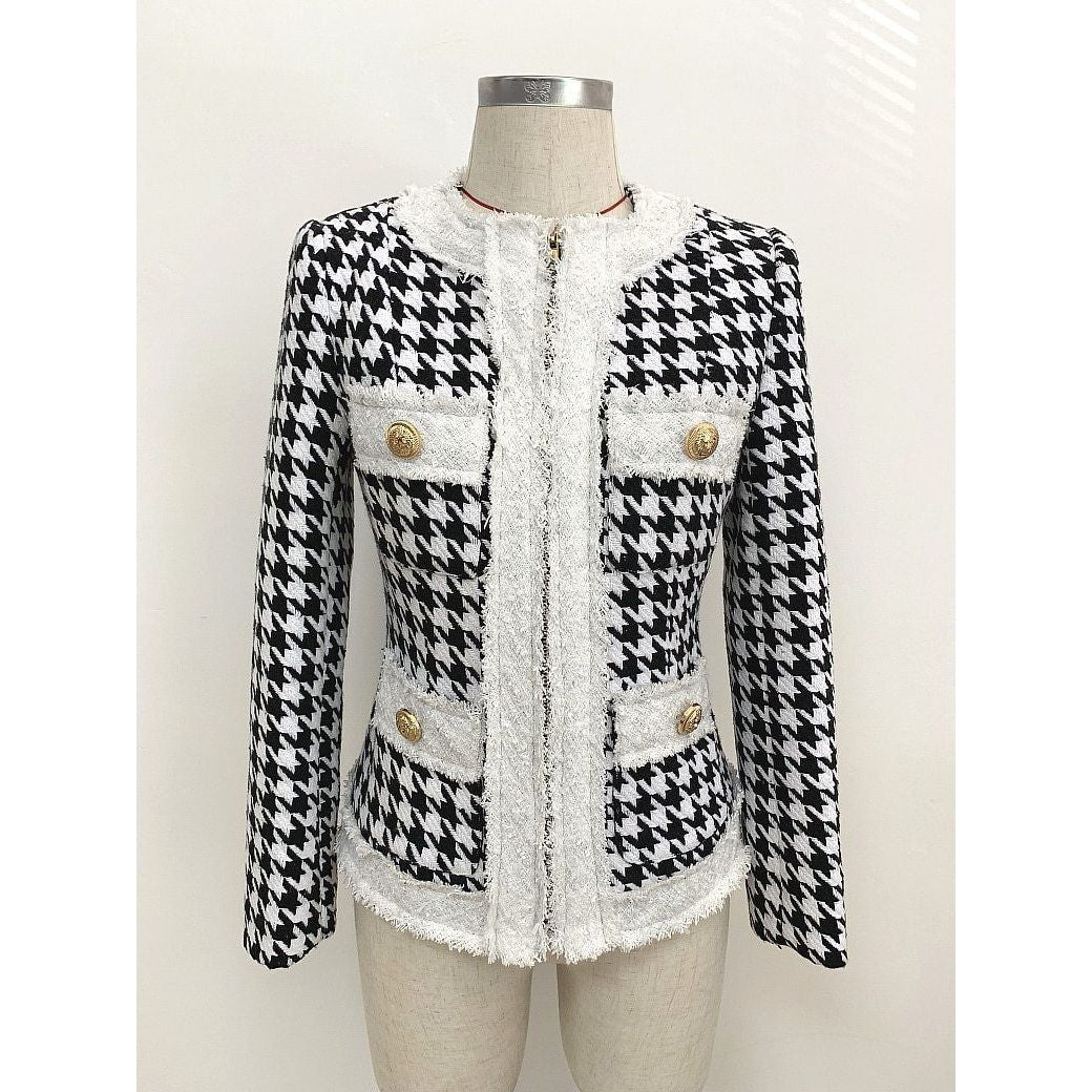 The Lorraine Tweed Zip Jacket