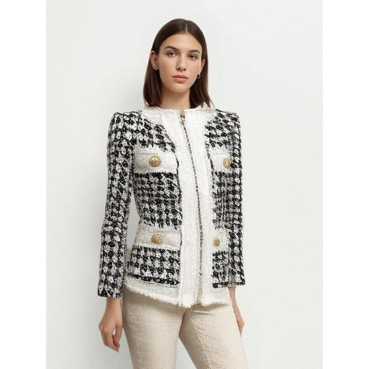 The Lorraine Tweed Zip Jacket