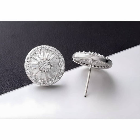 The Cadence Crystal Stud Earrings