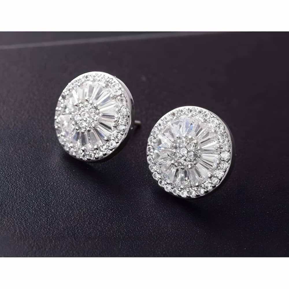 The Cadence Crystal Stud Earrings