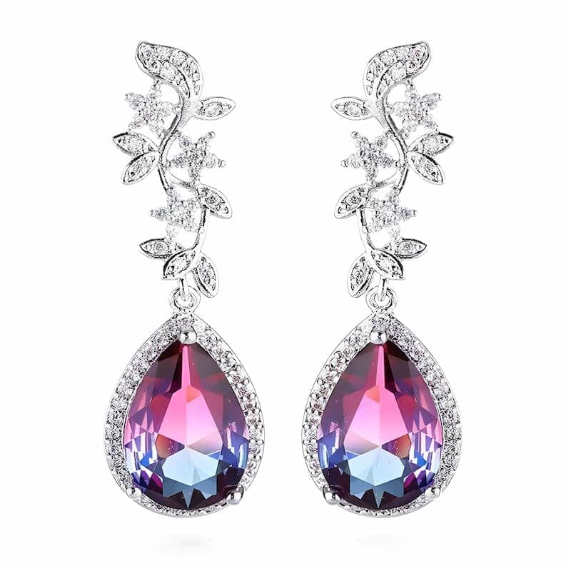 The Aurora Crystal Drop Earrings