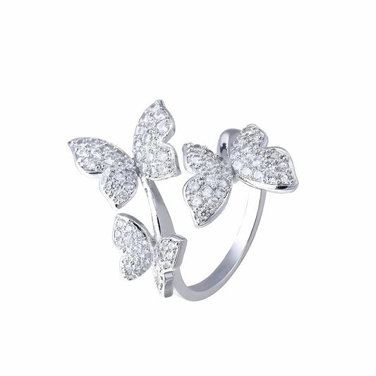 The Butterfly Effect Crystal Ring