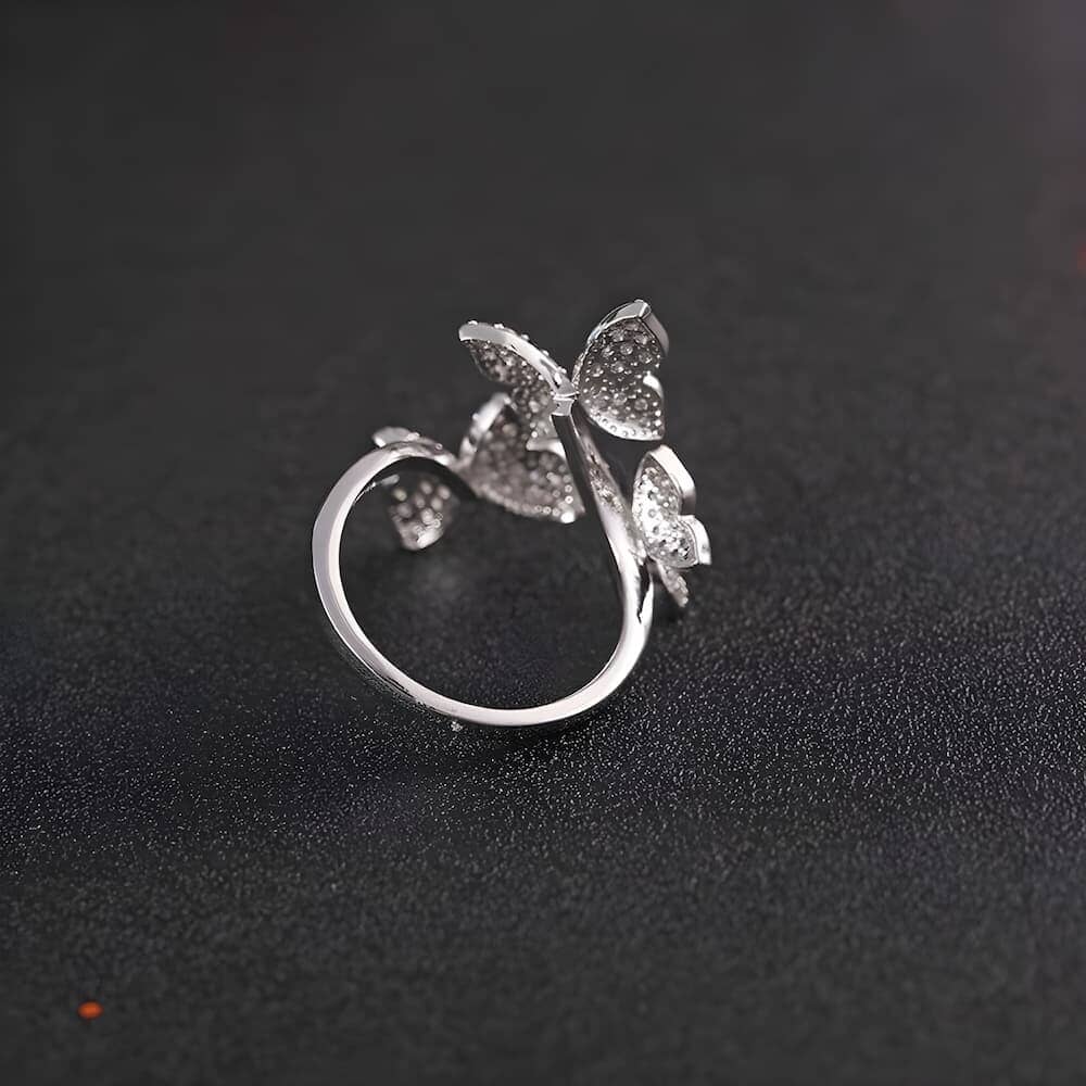 The Butterfly Effect Crystal Ring