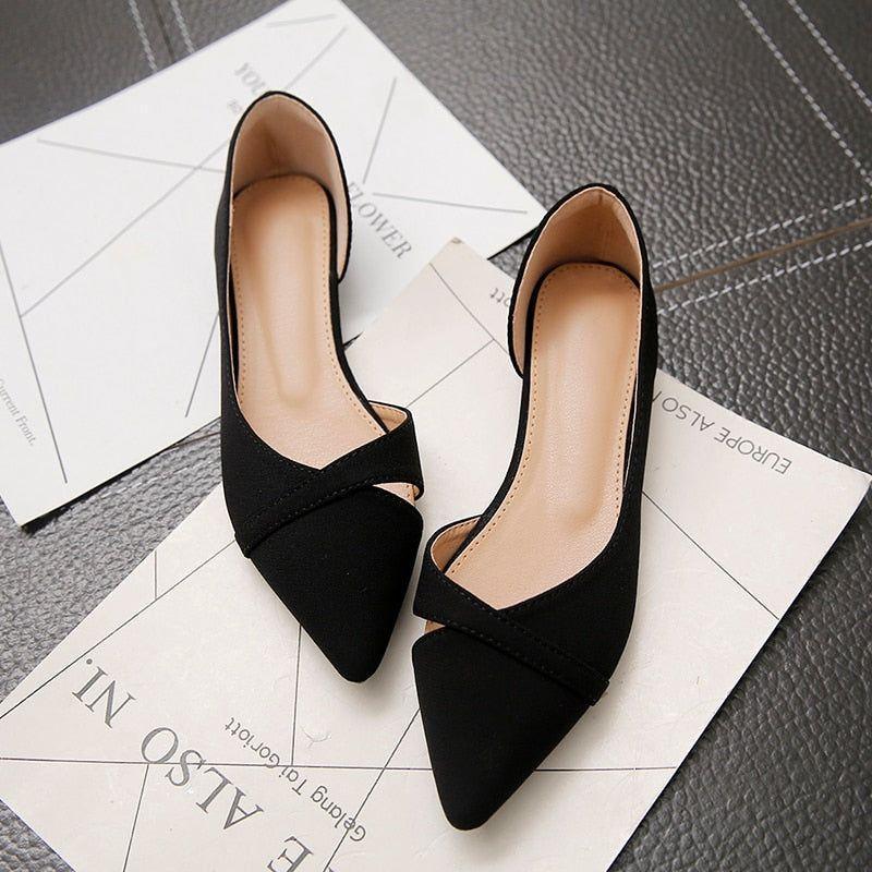 Monte Carlo Pointed Toe Ballet Slippers