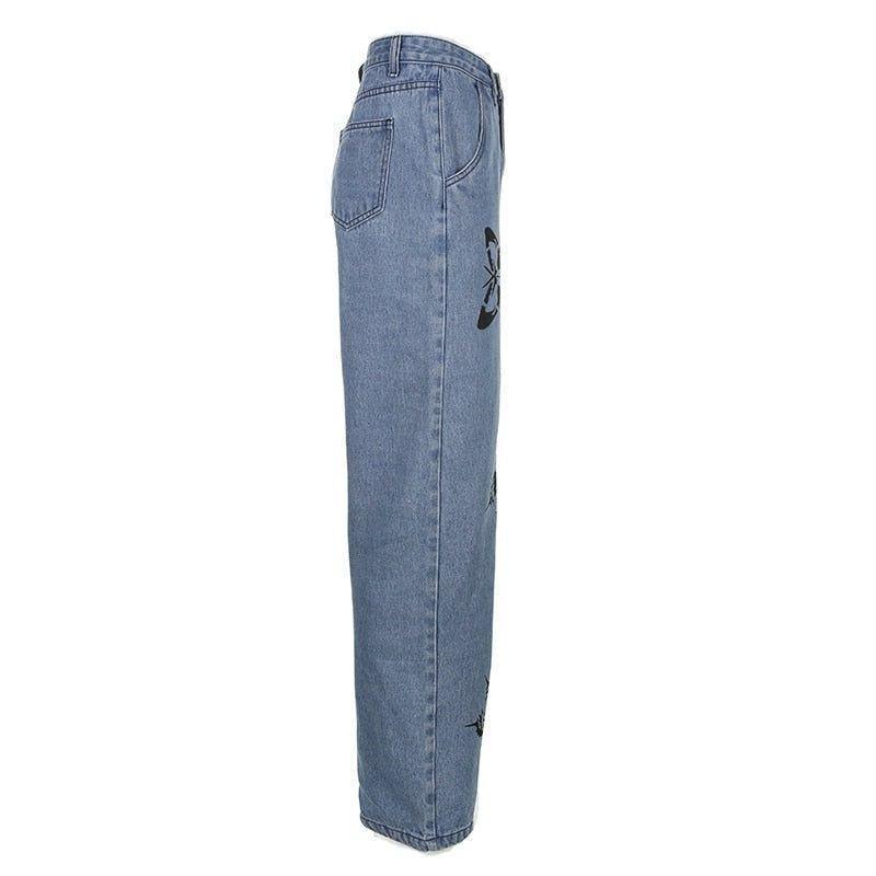 Waleria High Waist Baggy Jeans