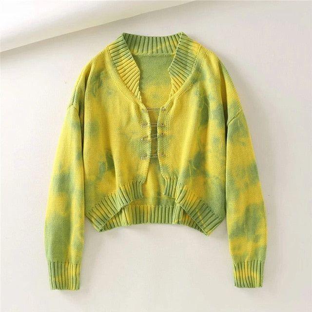 Ethna Safety Pin Knitted Cardigan