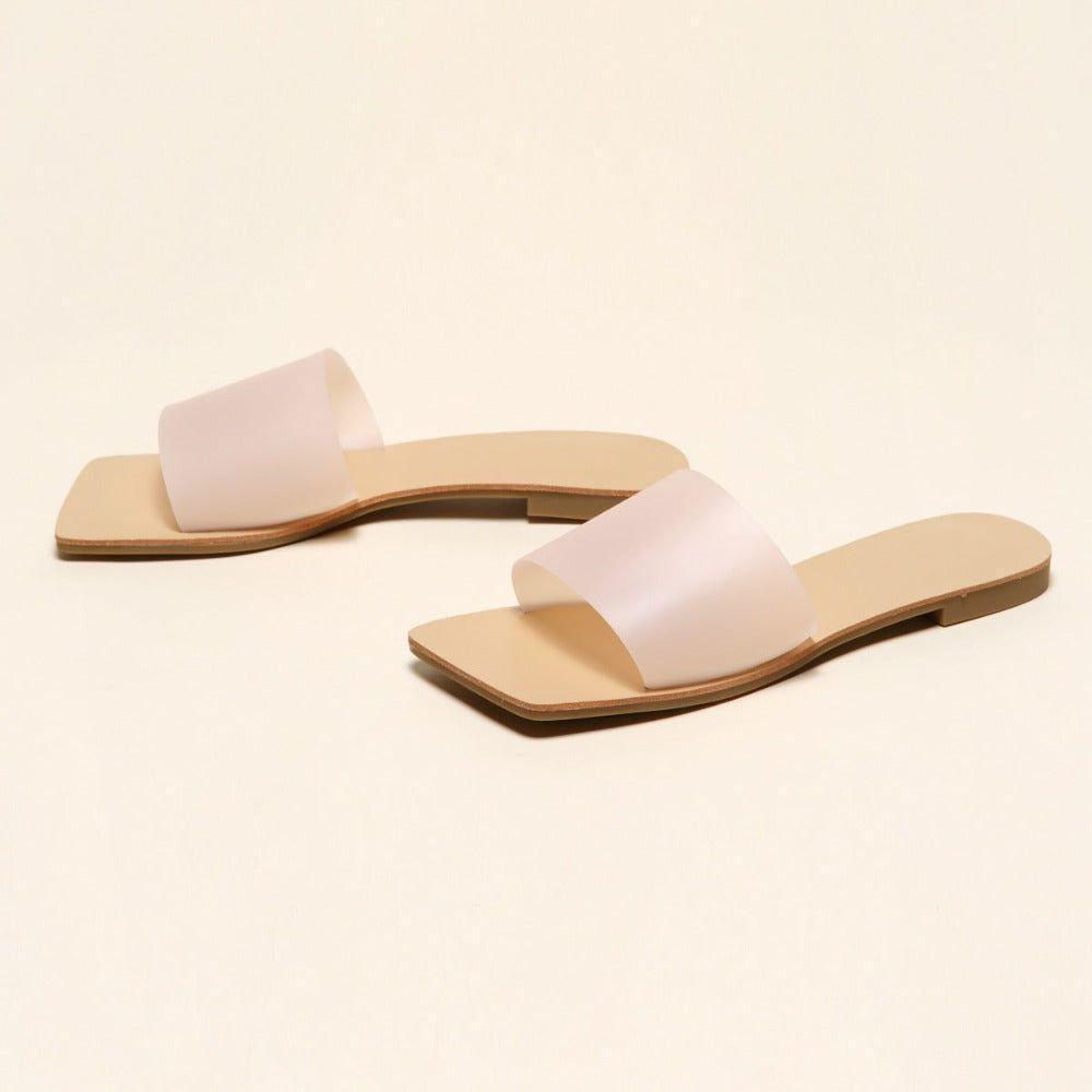 Elaine Minimalist Slide Sandals